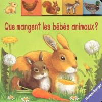 Que mangent les bébés animaux ?