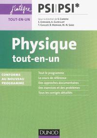 Physique tout-en-un, PSI-PSI* : conforme au nouveau programme