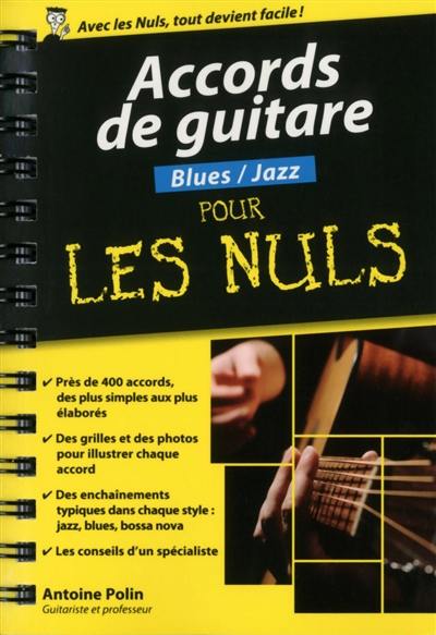 Accords de guitare blues-jazz pour les nuls