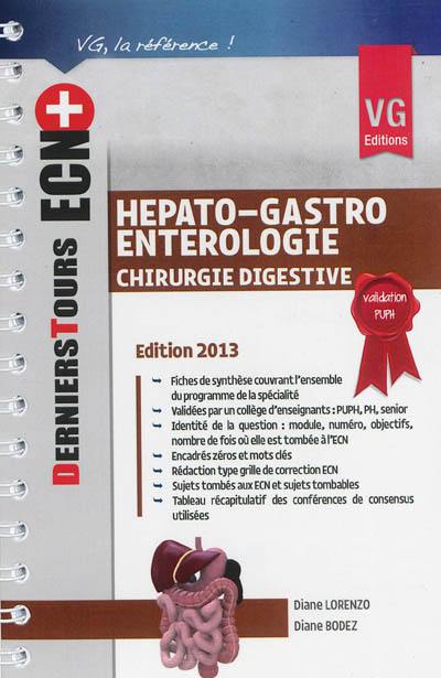 Hépato-gastro-entérologie, chirurgie digestive