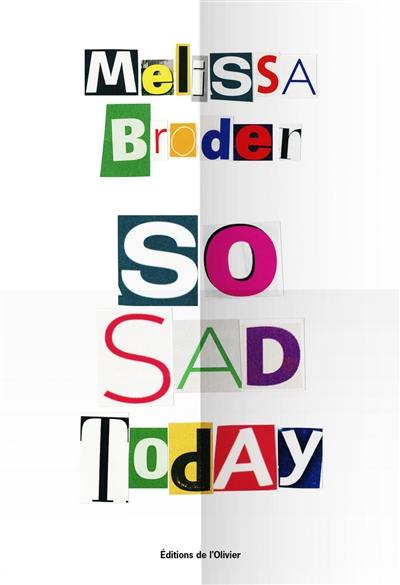 So sad today