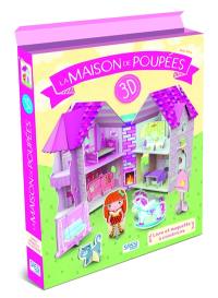 La maison de poupées 3D : livre et maquette à construire