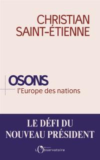 Osons l'Europe des nations