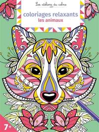 Les animaux : coloriages relaxants