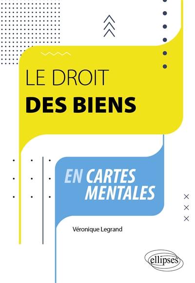 Le droit des biens en cartes mentales