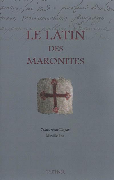 Le latin des maronites