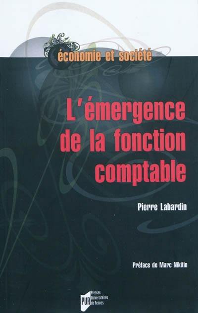 L'émergence de la fonction comptable