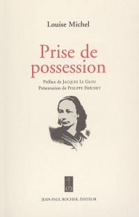 Prise de possession