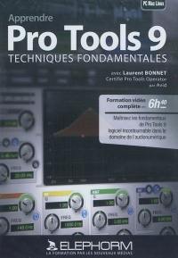 Apprendre Pro Tools 9 : techniques fondamentales