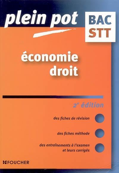 Economie, droit, bac STT