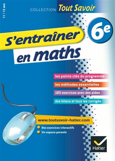 S'entraîner en maths 6e