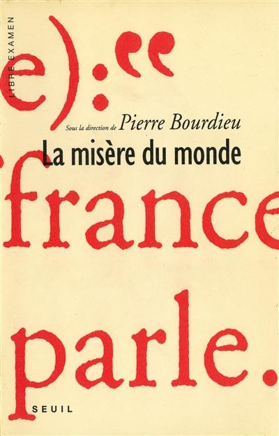 La misère du monde