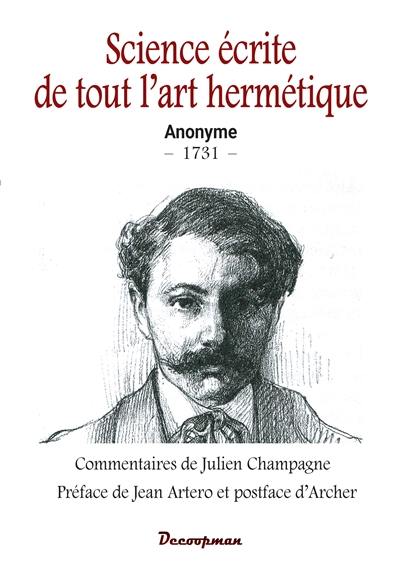 Science écrite de tout l'art hermétique : 1731