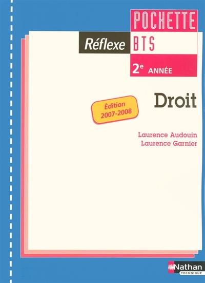 Droit BTS tertiaires, 2e année