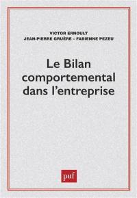 Le Bilan comportemental dans l'entreprise