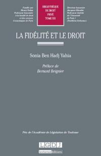 La fidélité et le droit