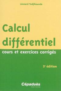 Calcul différentiel : cours et exercices corrigés