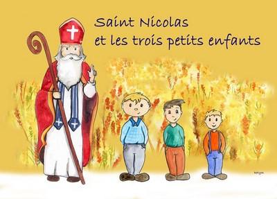 Saint Nicolas et les trois petits enfants