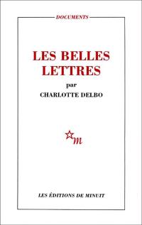 Les belles lettres