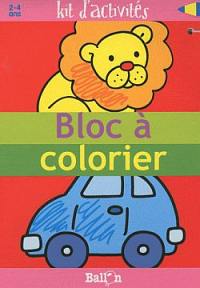 Bloc à colorier