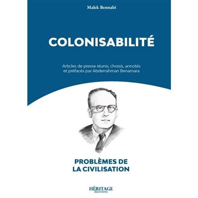 Problèmes de la civilisation. Colonisabilité