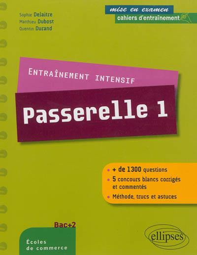 Entraînement intensif Passerelle 1 : bac +2, écoles de commerce