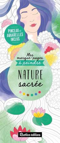 Nature sacrée : mes marque-pages à peindre