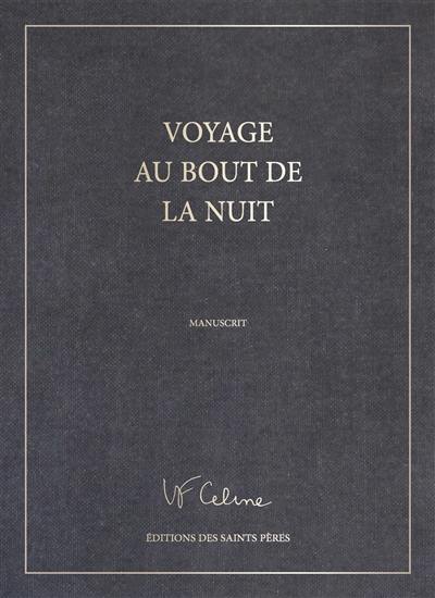 Voyage au bout de la nuit : manuscrit