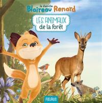 La famille Blaireau Renard. Les animaux de la forêt