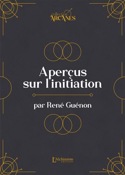 Aperçus sur l'initiation