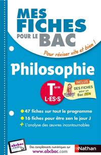 Philosophie terminale L, ES, S