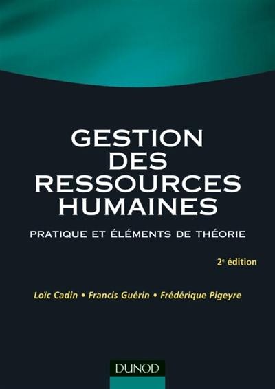 Gestion des ressources humaines