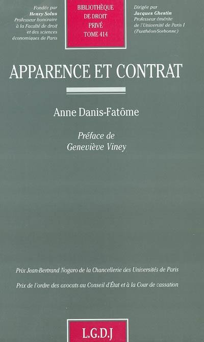 Apparence et contrat