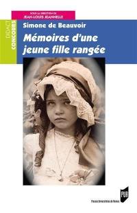 Simone de Beauvoir, Mémoires d'une jeune fille rangée : agrégation de lettres