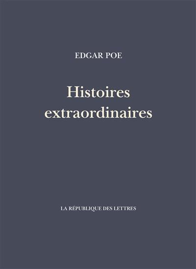 Histoires extraordinaires