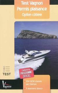 Test Vagnon permis plaisance, option côtière