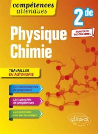 Physique chimie seconde : nouveaux programmes