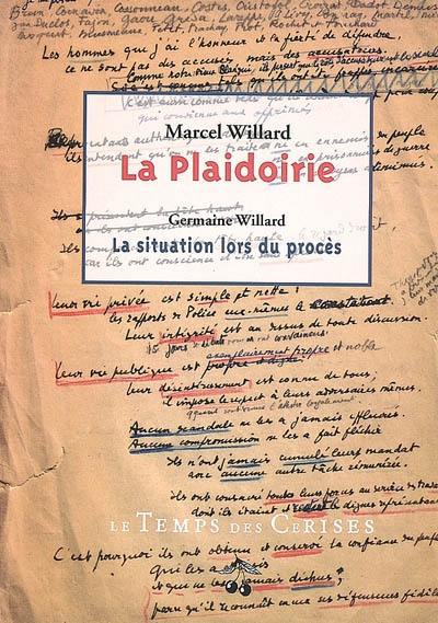 La plaidoirie