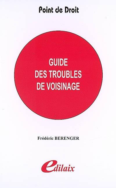 Guide des troubles du voisinage