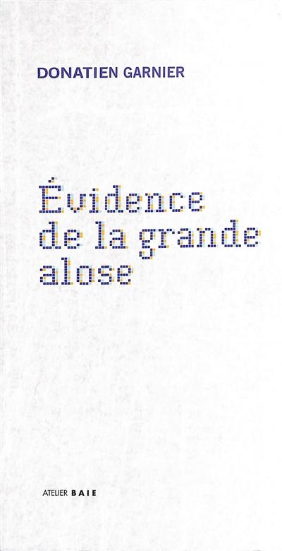 Evidence de la grande alose : sur la disparition d'une espèce : télex amphihalin