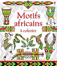 Motifs africains à colorier : livres de coloriage