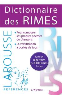 Dictionnaire des rimes