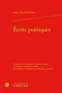 Ecrits poétiques