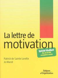 La lettre de motivation