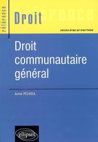 Droit communautaire général