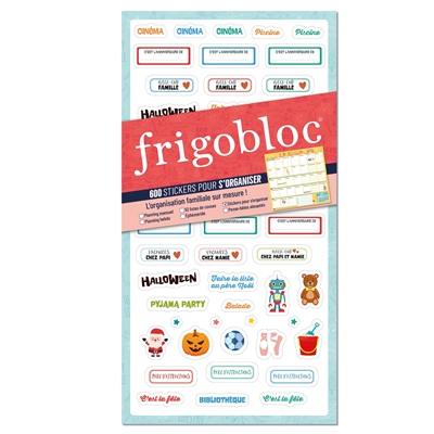 Frigobloc : 600 stickers pour s'organiser : l'organisation familiale sur mesure !