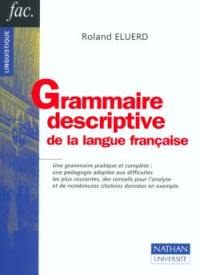 Grammaire descriptive de la langue française