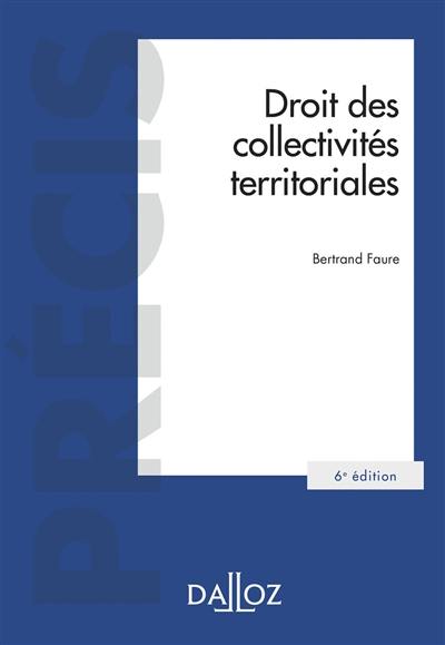 Droit des collectivités territoriales