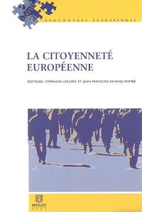 La citoyenneté européenne