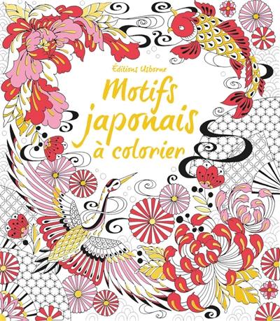 Motifs japonais à colorier